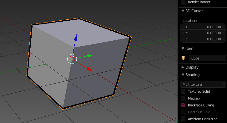 Solidify modifier screenshot